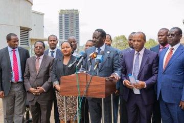 Raila Odinga meets Mt Kenya governors
