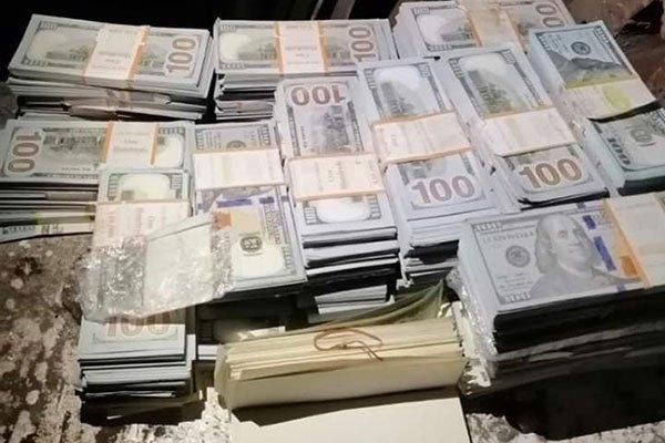 Fake US dollars seized by DCI at Plan 254 Club in Kilimani, Nairobi