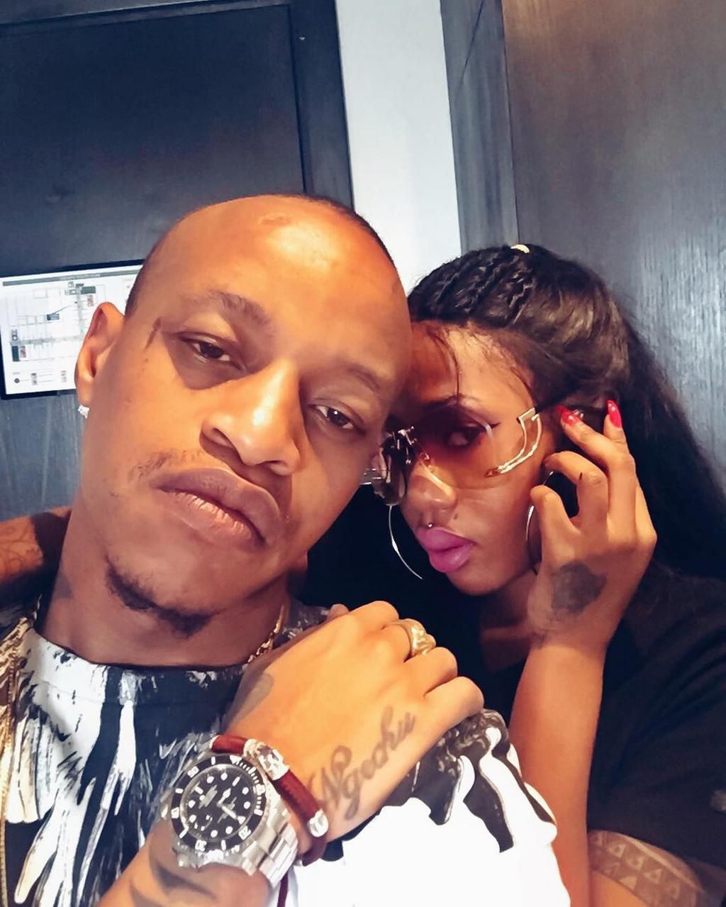 Amber Lulu and her Boyfriend Prezzo. Amber Lulu has leaked her Romance video with Nuh Mziwanda