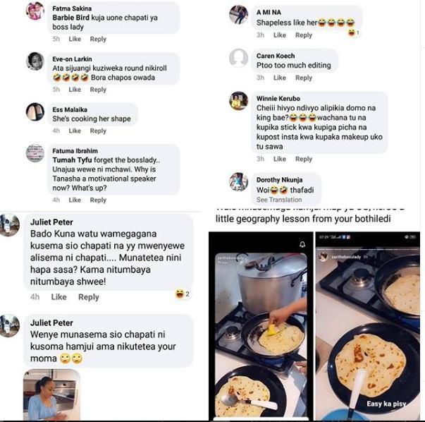 Zinakaa za wayahudi – fans ridicule Zari Hassan’s Chapatis