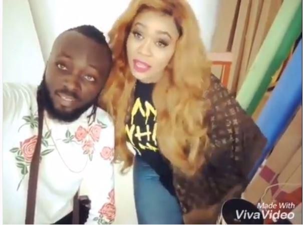 Vera Sidika with Jegede