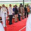 Uhuru, Raila and DP Ruto meet at State House for the National Day of Prayer Coronavirus pandemic