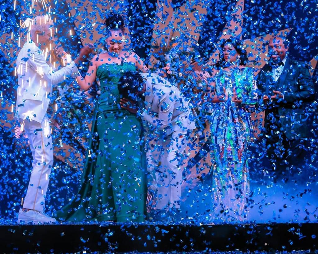 Diamond Platnumz with Tanasha Donna (Instagram)