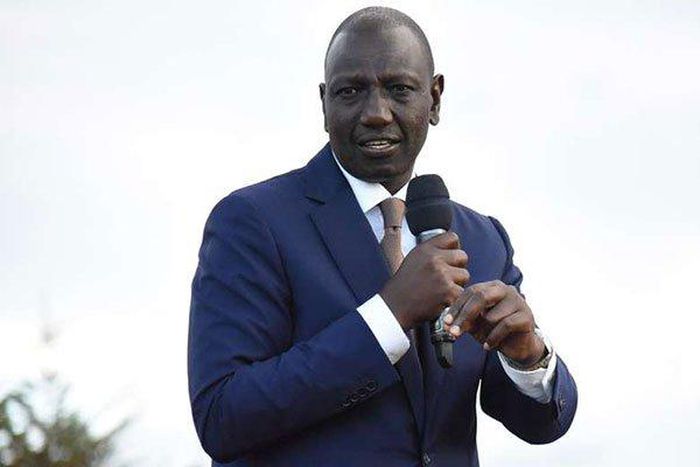 File image of DP Ruto at a past public event