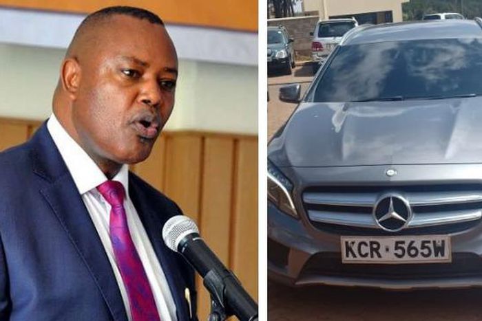 Embakasi West MP George Theuri speaks after DCI confiscated his wife’s Mercedes Benz