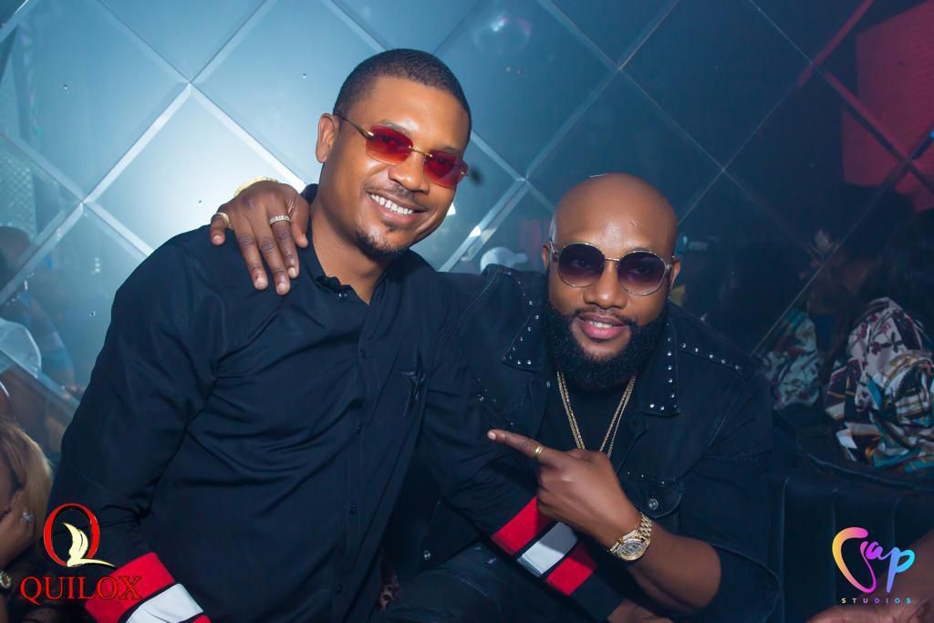 The king of night life's victory party