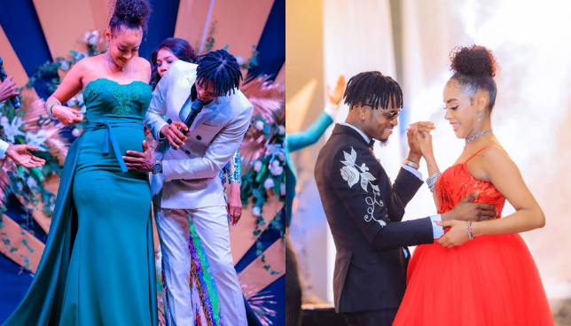 Diamond Platnumz with Tanasha Donna (Instagram)