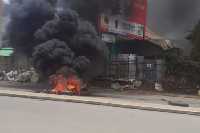 Mariga left counting millions in losses after rowdy youths attacked his convoy in Kibra [Photos]