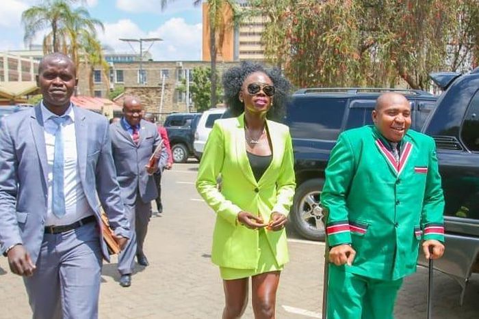 Akothee speaks out after her dress-code caused drama at Parliament buildings