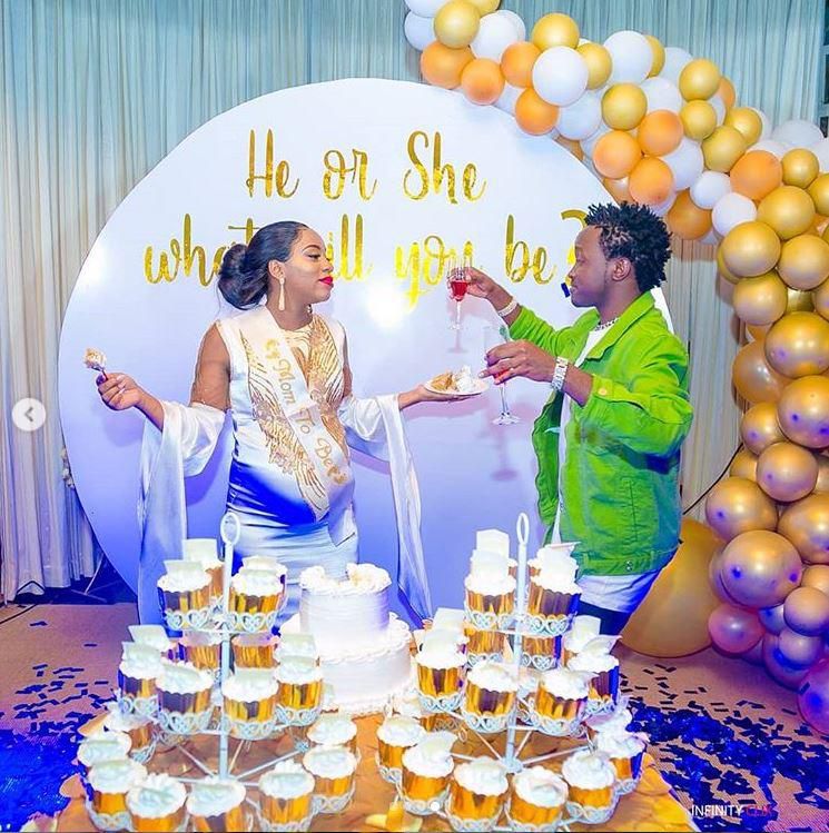 Bahati treats wife to an exquisite invites only baby shower
