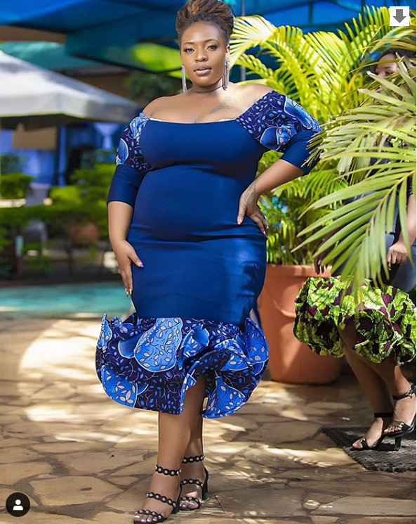 Plus size women fashion (Instagram)