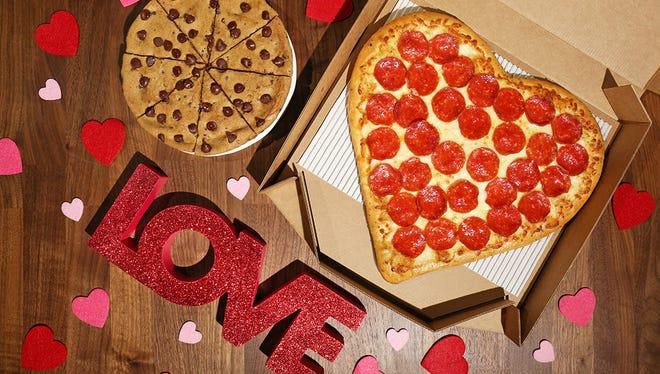 Pizza for Valentine's day (USA Today)