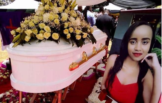 Ivy Wangechi laid to rst in Nyeri. She scored 8 straight As in KCSE