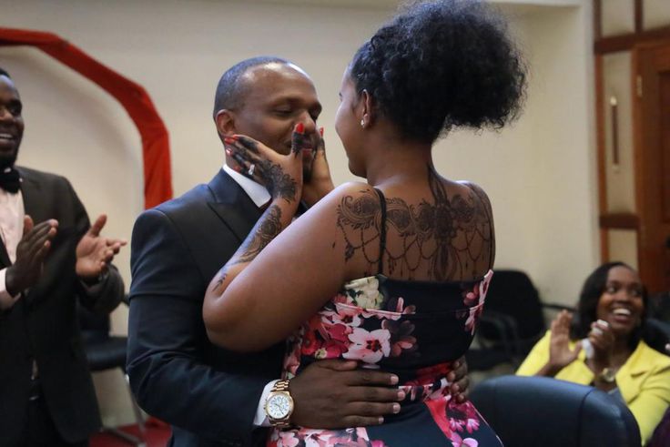 Ben Kitili's heart-warming message to his wife as they celebrate first wedding anniversary in style