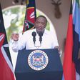 File image of President Uhuru Kenyatta addressing the press