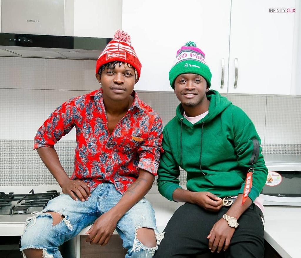EMB Records's Bahati and Mr. Seed (Instagram)