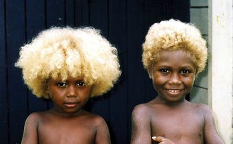 Melanesian people of Solomon Islands