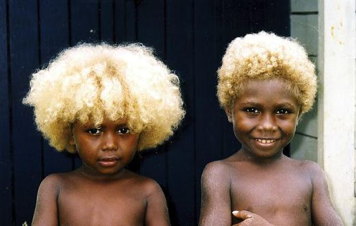 Melanesian people of Solomon Islands