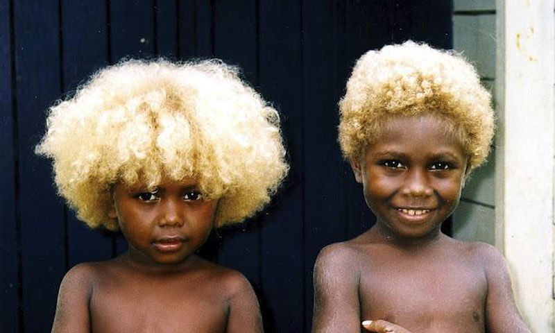 Melanesian people of Solomon Islands