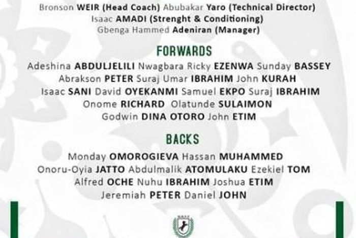 Nigeria Rugby Football Federation (NRFF)