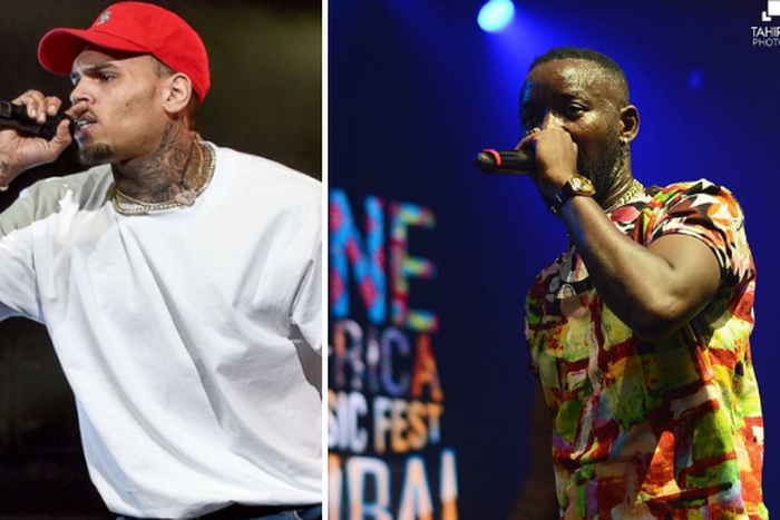 Chris Brown and Kenzo (Courtesy)