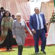 File image of Ferdinand Waititu with First Lady Margaret Kenyatta