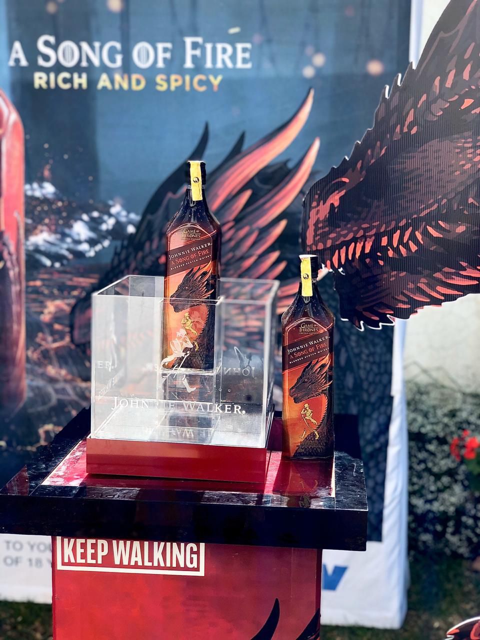 Johnnie Walker storms Pulse Live office with A Song of Ice and Fire treat