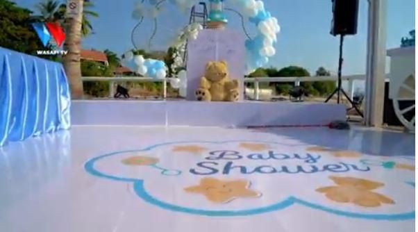 Diamond treats girlfriend Tanasha Donna to an exquisite invites only baby shower, Vera Sidika steals the show