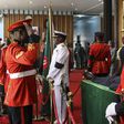 Kenyans viewing body of the late retired president Daniel Moi