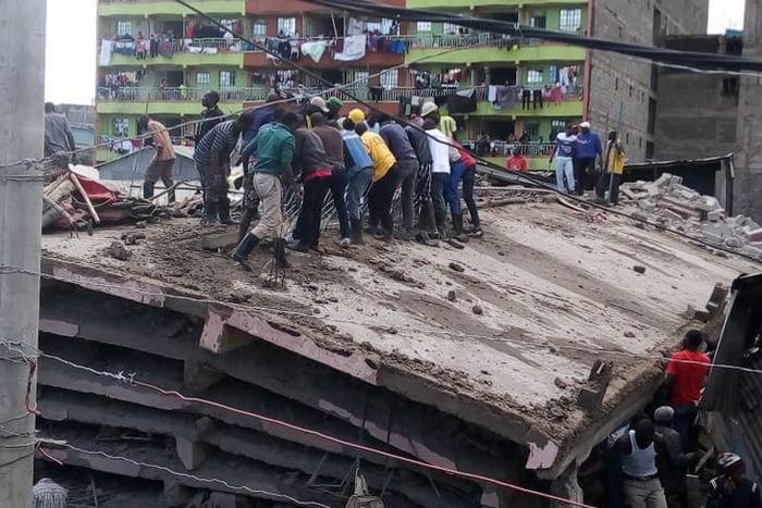 25-YEAR-OLD man and a girl pulled from the rubble of Tassia building alive after more than 48 hours