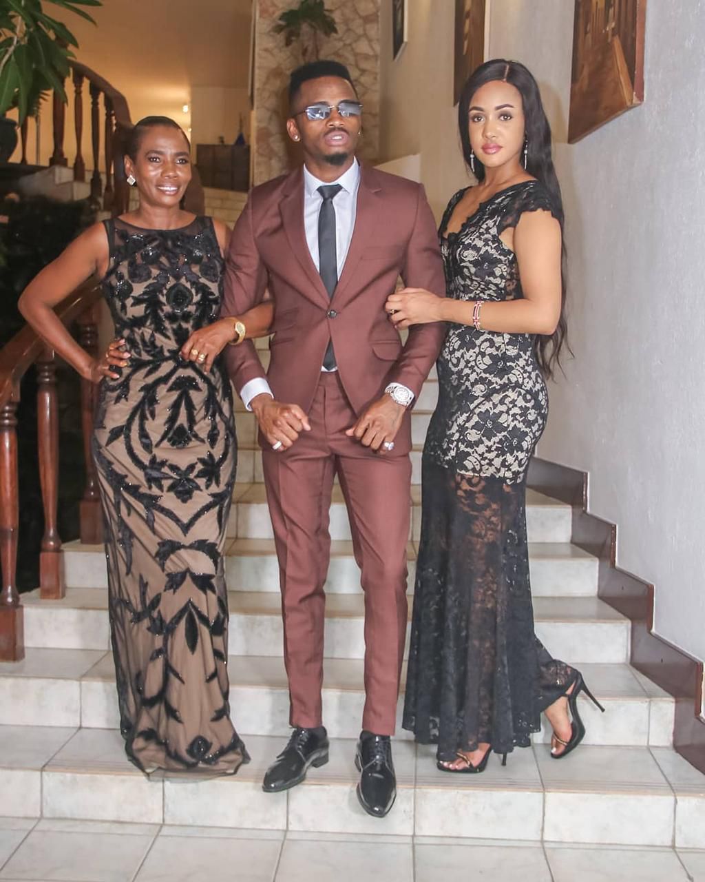 Diamond’s mother takes a jibe at women who trap men with pregnancy