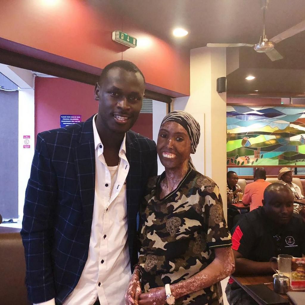 Miss Khaleck with King Kaka (Instagram)