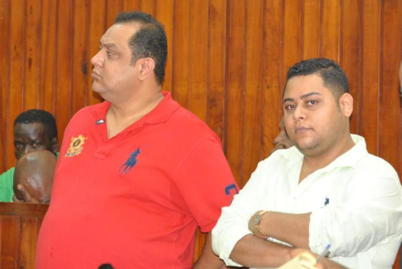 File image of the Akasha brothers in court