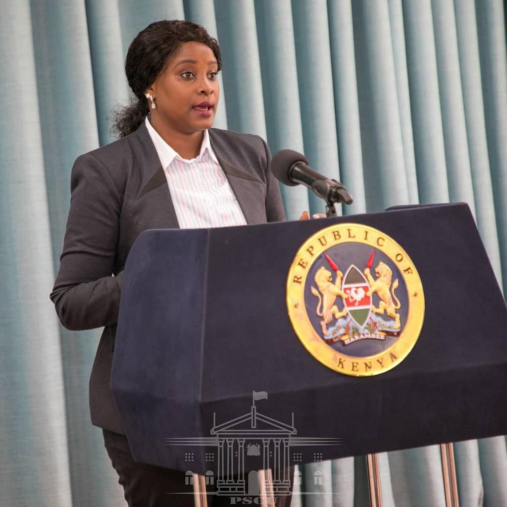 State House Spokesperson Kanze Dena Mararo (State House/Instagram)