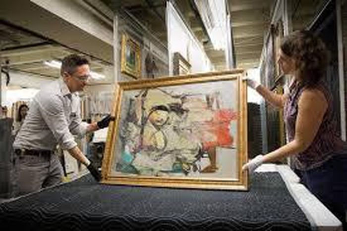 Stolen-and-found de Kooning to be shown off before restoration