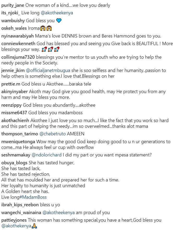 Akothee wins hearts after donating food and water to Turkana residents