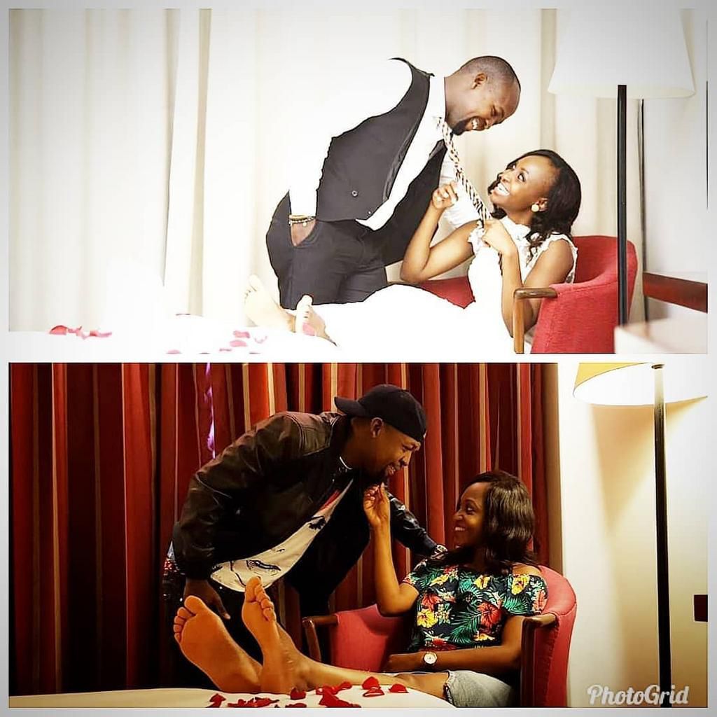 Alex Mwakideu’s Wife pens down heartfelt message to hubby as he turns 40