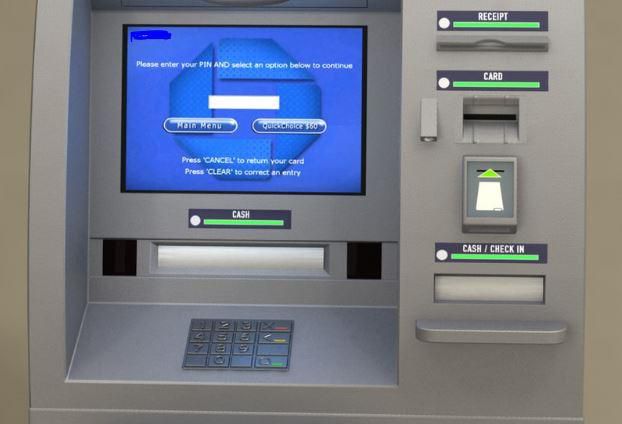 File image of an ATM machine