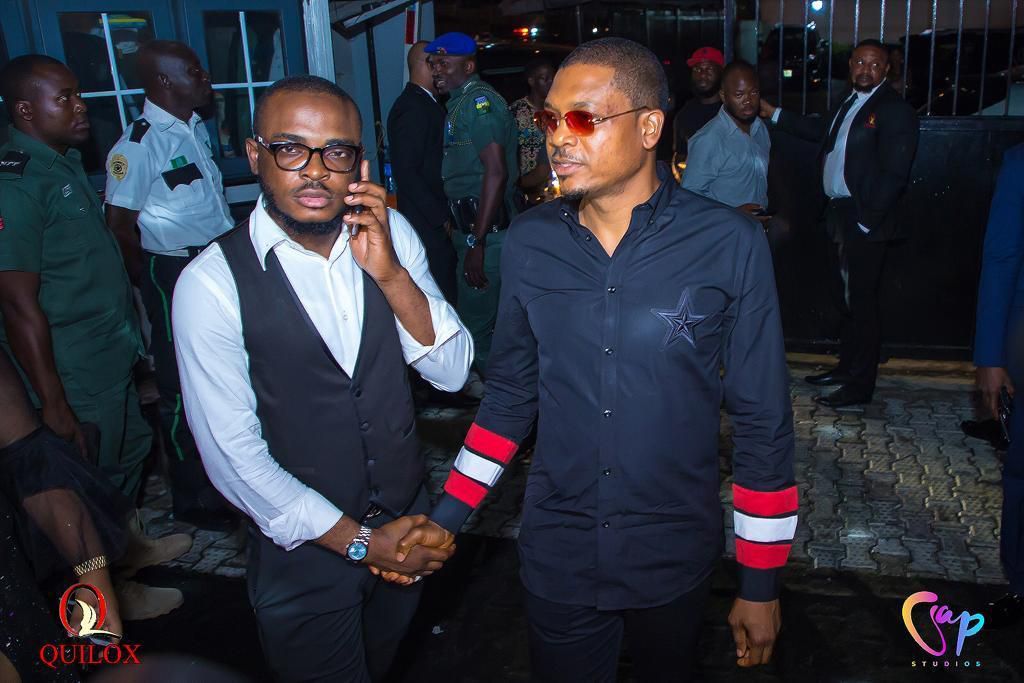 The king of night life's victory party