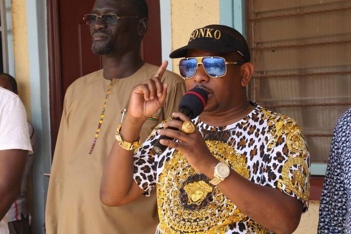 Nairobi Governor Mike Sonko during a recent visit to Turkana County (Twitter)