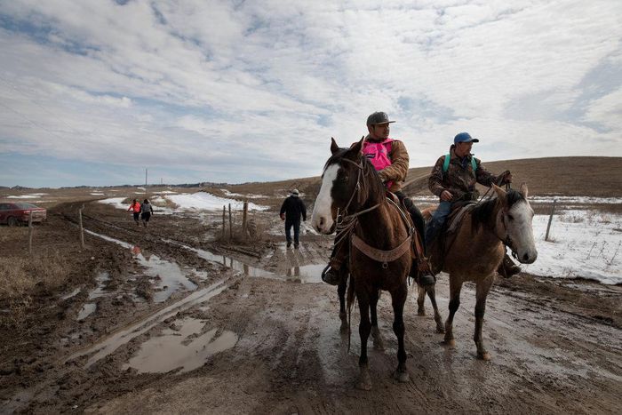 'A state of emergency' native Americans stranded for days by flooding