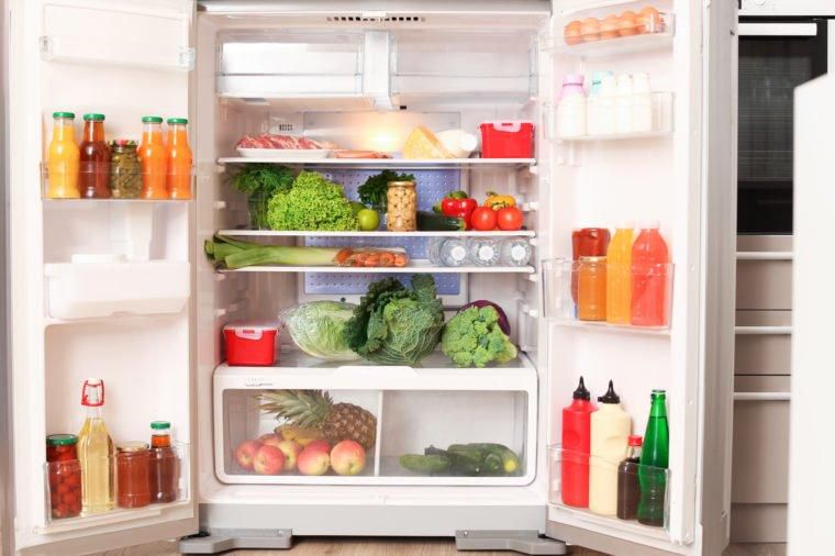 Fridge mistakes (Reader's Digest)