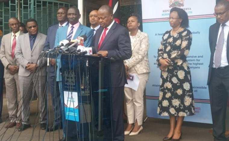 Health CS Mutahi Kagwe gives details on condition of 4 confirmed Coronavirus patients in Kenya