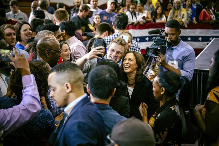 Kamala Harris Raised $12 Million in First Quarter for 2020 Bid, Her Campaign Says
