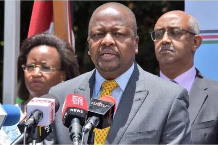 Health CS Mutahi Kagwe addresses MP John Kiarie’s claims