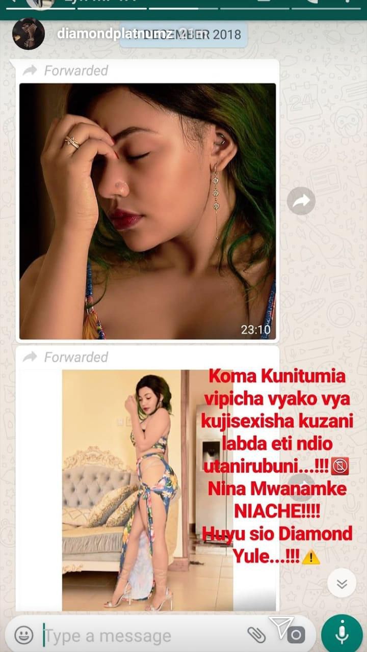 Screenshots from Diamond Platnumz