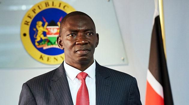 File image of Government spokesman Col Cyrus Oguna