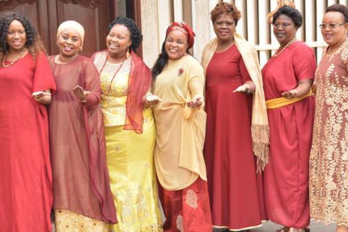 Women leaders allied to DP Ruto and led by Kandara MP Alice Wahome during the fundraiser in Garissa on 05 July 2019