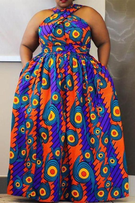 Ankara styles for plus size women (pinterest)