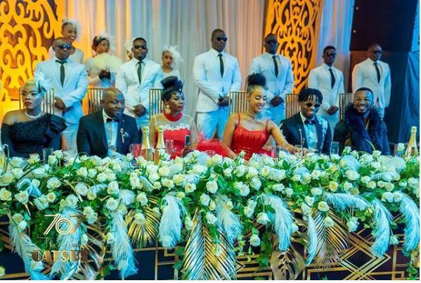 Best dressed Celebrities at Tanasha and Mama Dangote’s Exquisite Birthday Party (Photos)